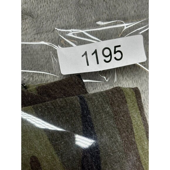 Z Supply Camo Sweater M Long Sleeve Crew Neck Distressed Hem Weekender Boho Slit - Picture 11 of 11